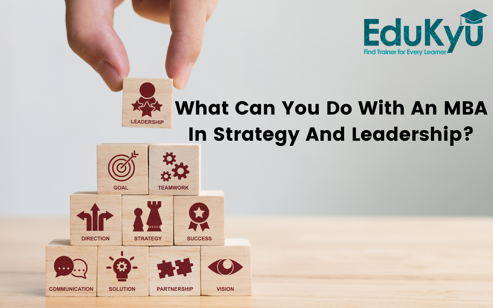 What can you do with an MBA in Strategy and Leadership?